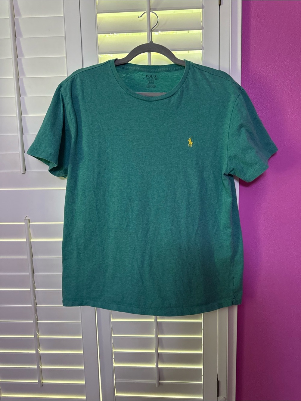 Polo by Ralph Lauren Teal Classic Crew Neck T-Shirt